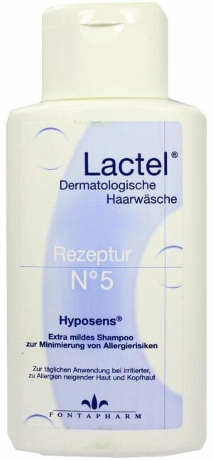 Lactel Nr.5 200 ml Shampoo Hypoallergen