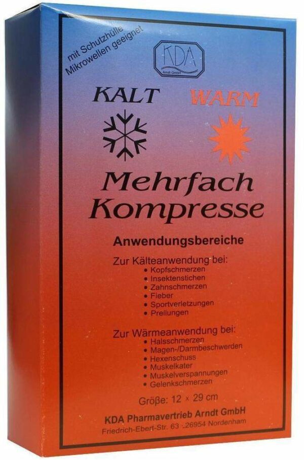 Kda Mehrfach Kompresse 12 X 29 cm