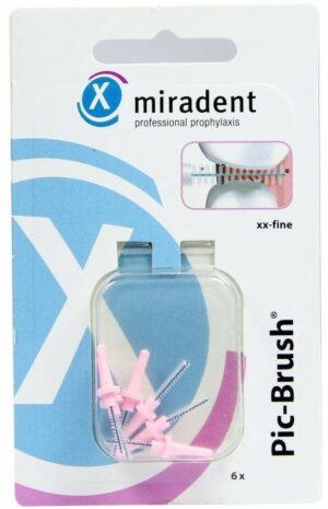 Miradent Interdentalbürste Pic-Brush Xx-Fine 6 Stück