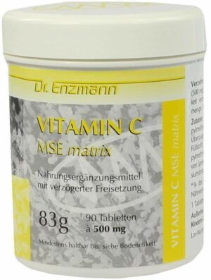 Vitamin C Mse Matrix 90 Tabletten