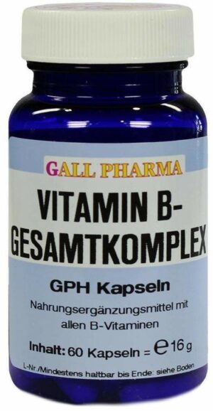 Vitamin B Gesamtkomplex 60 Kapseln