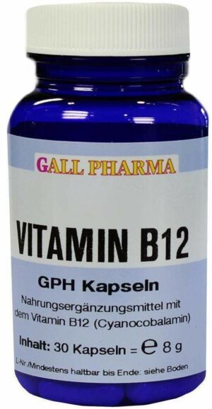 Vitamin B12 3 µg Gph 30 Kapseln