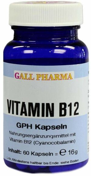 Vitamin B12 3 µg Gph 60 Kapseln