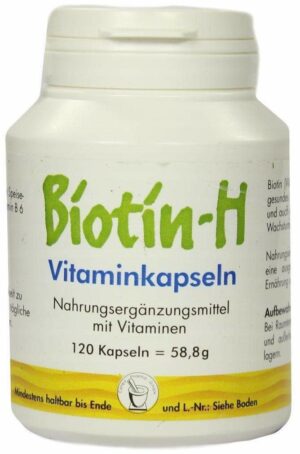 Biotin H 120 Vitaminkapseln