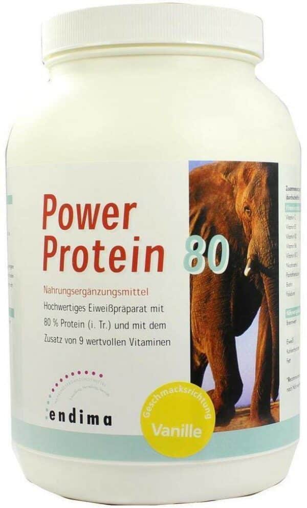 Power Protein 80 Vanille Pulver