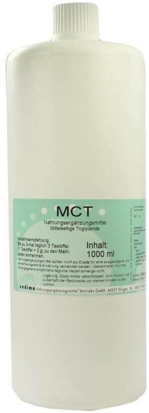 Mct Öl Nahrungsergänzungsmittel 1000 ml