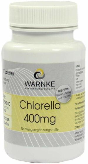 Chlorella 400 mg 100 Tabletten