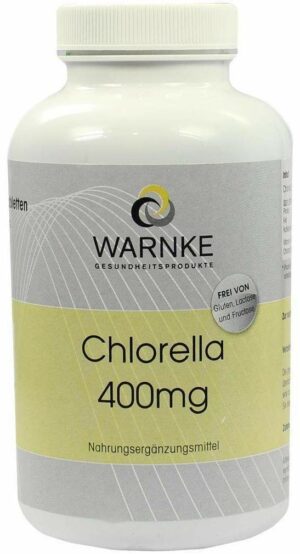 Chlorella 400 mg 500 Tabletten