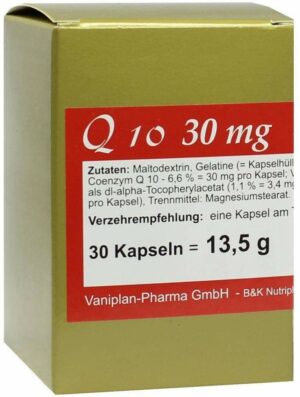 Q10 30 mg Kapseln