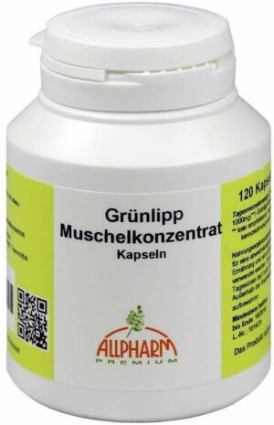 Grünlipp Muschel Konzentrat 500 mg 120 Kapseln