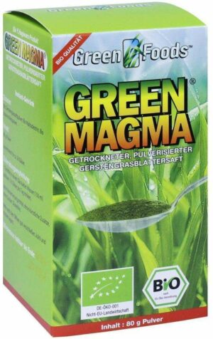 Green Magma Gerstengrasextrakt 80g Pulver