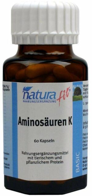 Naturafit Aminosäuren K 60 Kapseln