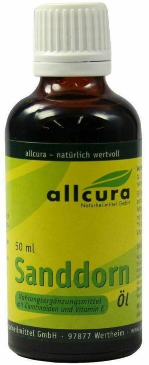 Allcura Sanddorn-Öl 50 ml Öl