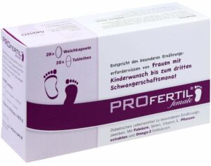 Profertil Female Tabletten und Kapseln Kombipackung Für Einen