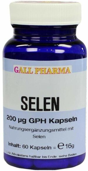 Selen 200 µg Gph Kapseln 60 Kapseln