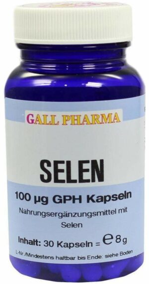 Selen 100 µg Gph Kapseln 30 Kapseln