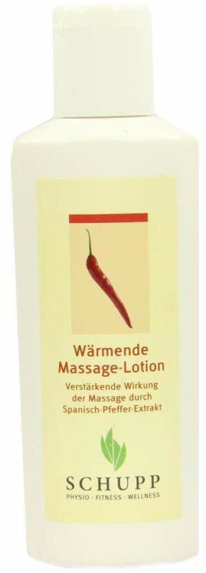 Massage-Lotion Wärmend