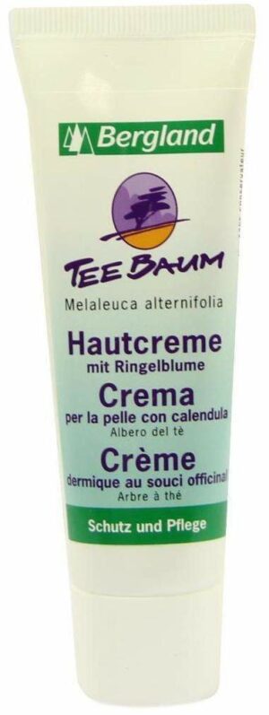 Teebaum Hautcreme Mit Ringelblume Bergland Tube 50 ml Creme