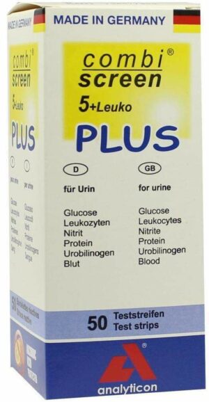 Combiscreen 5+leuko Plus Teststreifen