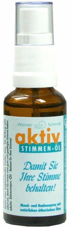 Aktiv Stimmen Öl 30 ml Sprühflasche