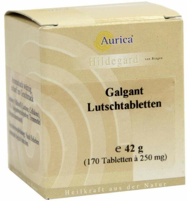 Galgant 170 Lutschtabletten Aurica