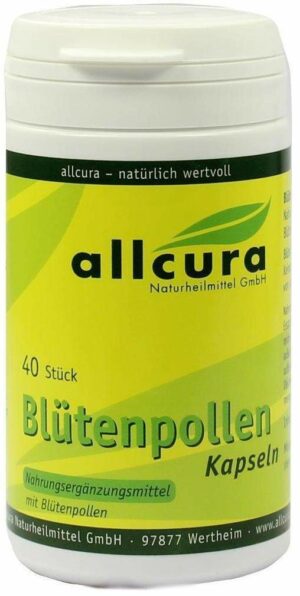 Blütenpollen 40 Kapseln