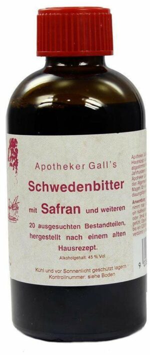 Schwedenbitter Mit Safran 200 ml Lösung