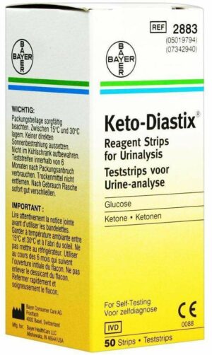 Keto Diastix 50 Teststreifen