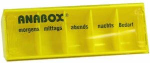 Anabox Tagesbox Gelb 1 Stück