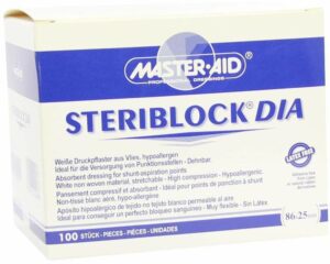 Steriblock Dialyse-Pflaster 86x25mm Master Aid