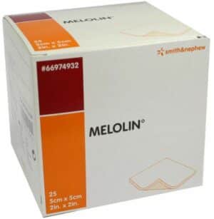 Melolin 5 X 5 cm Wundauflagen Steril 25 Verbände