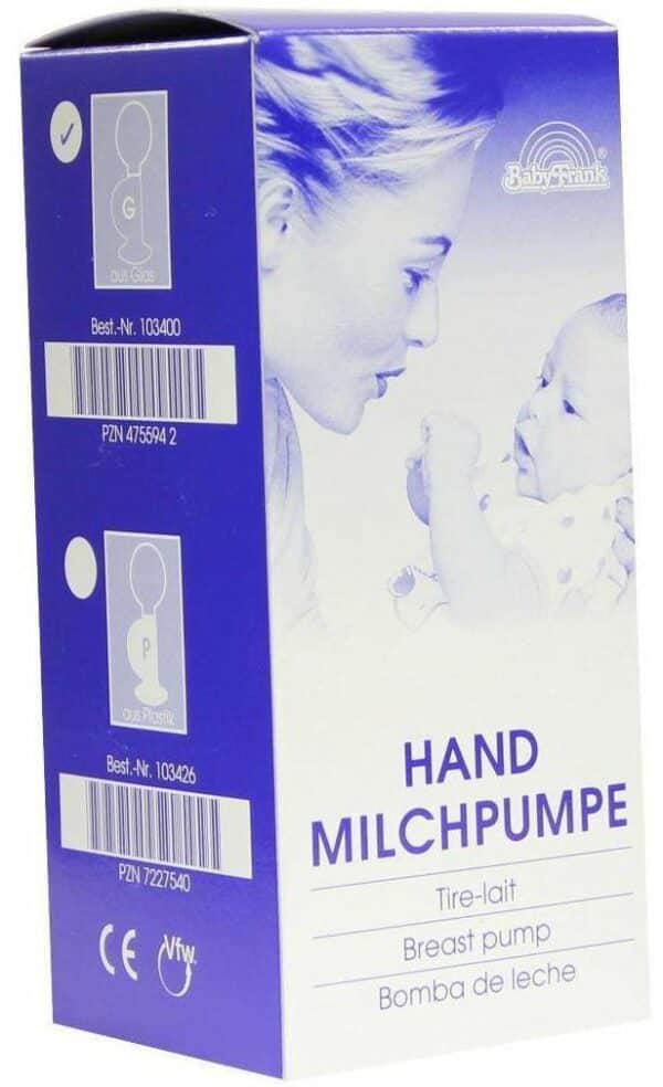 Milchpumpe Frank Hand  Glas 103400