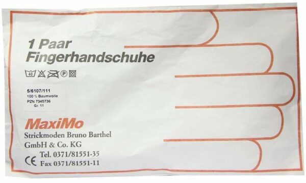 Handschuhe Strick Baumwolle Gr. 11 Herren