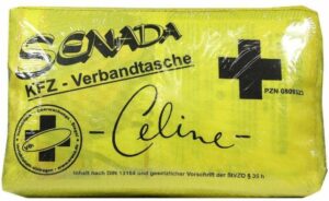 Senada Kfz Tasche Celine Gelb