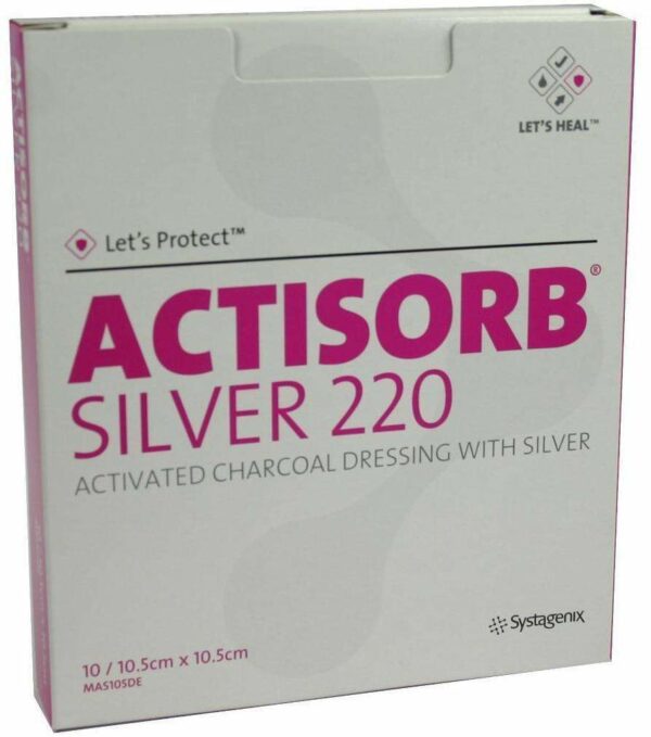 Actisorb 220 Silver 10