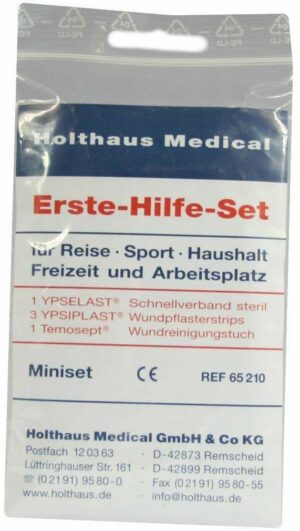 Erste Hilfe Miniset 1 Stück