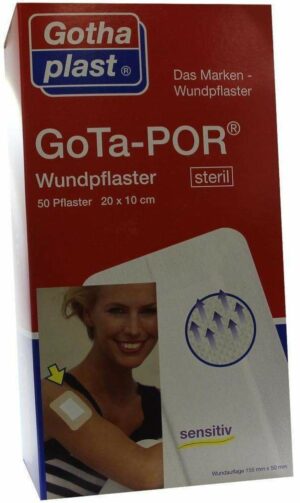 Gota Por Wundpflaster Steril 200 mm X 100 mm 50 Pflaster