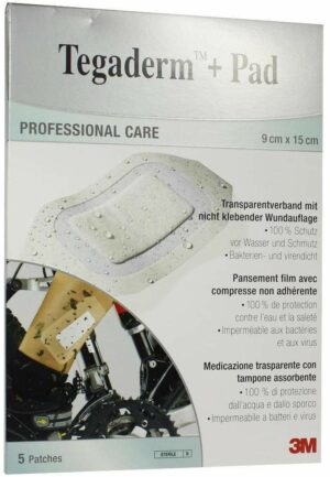 Tegaderm 3m Plus Pad 9x15cm Pflaster 3589np