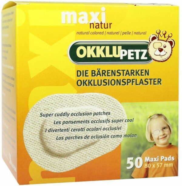 Okklupetz Maxi Natur 50 Pflaster