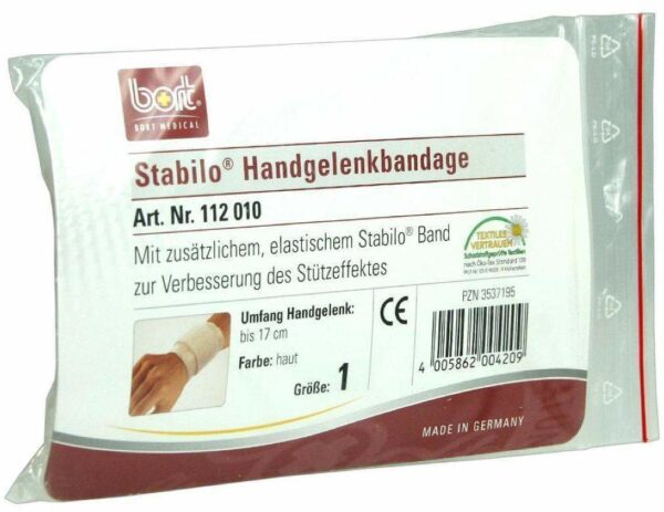 Bort Stabilo Handgelenkbandage Gr.1 Haut