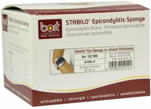 Bort Stabilo Epicondylitis Spange Gr.4 Grau