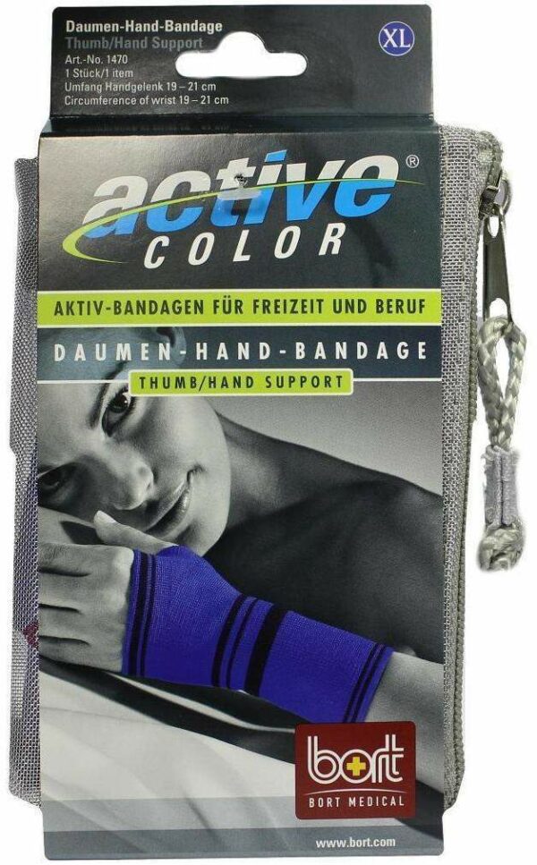 Bort Activecolor Daumen Hand Bandage Xl Blau 1 Bandage