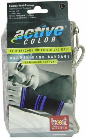 Bort Activecolor Daumen Hand Bandage Large Schwarz 1 Stück