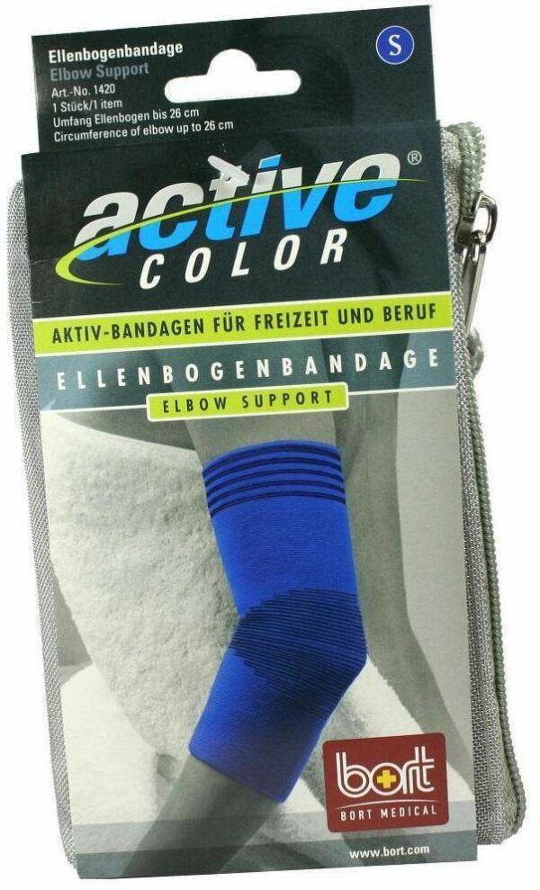 Bort Activecolor Ellenbogenbandage Small Blau 1 Stück