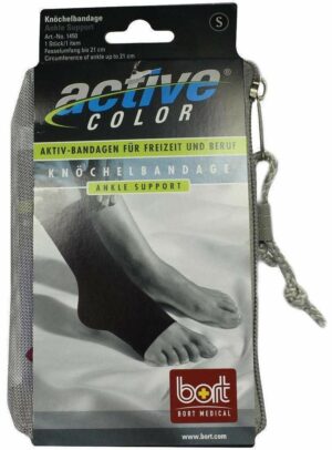 Bort Activecolor Knöchelbandage Small Schwarz