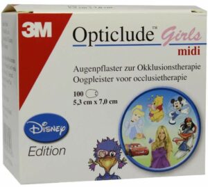Opticlude 3m Disney Pflaster Girls Midi 100 Stück