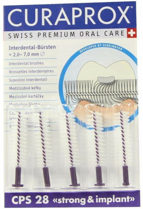 Curaprox Interdental Bürsten Str+impl Cps 28 Viol