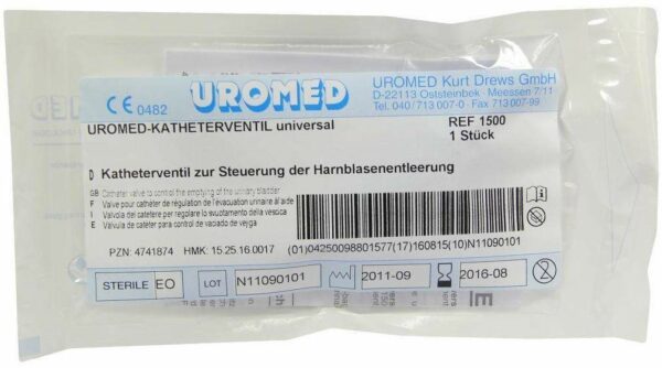 Uromed Katheterventil Universal 1500