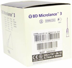 Bd Microlance Kanüle 22 G 1 1 - 4 0