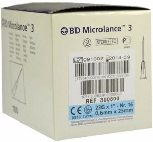 Bd Microlance Kanüle 23 G 1 Nr. 16 0